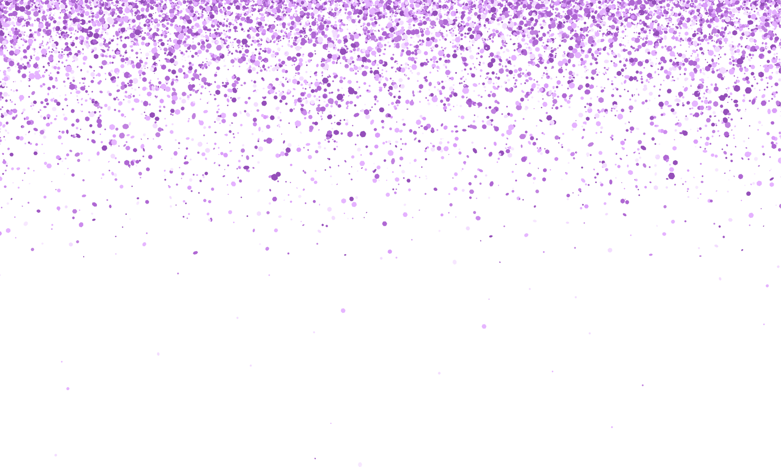 Purple Falling Glitter Illustration 